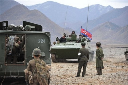 Các đơn vị quân đội của Triều Tiên đã không còn đủ nhiên liệu để tập trận