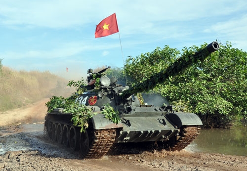 Một xe tăng của Việt Nam.