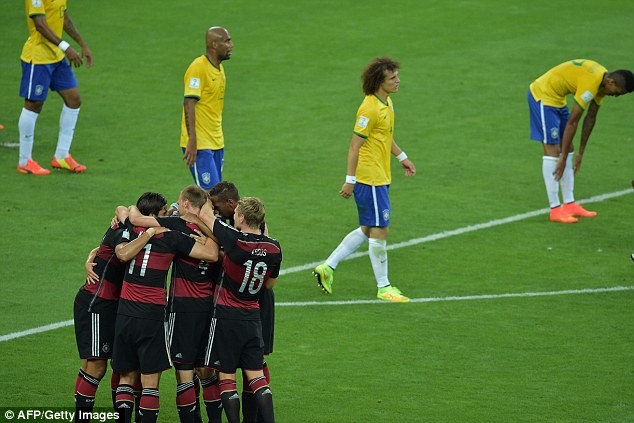 Kết quả World Cup 2014 Brazil 1- 7 Đức: Thảm họa mang tên Brazil