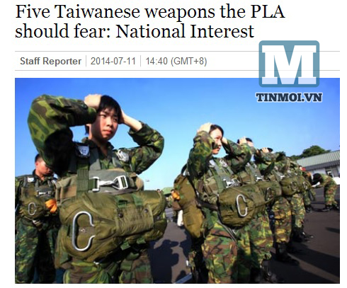 Lực lượng đặt biệt của Đài Loan chuẩn bị nhảy dù tại Pingdong