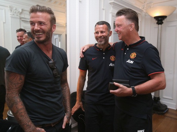 David Beckham bất ngờ tái ngộ MU tại Mỹ