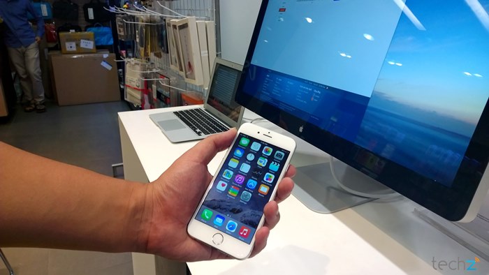 Cận cảnh chiếc iPhone 6 đầu tiên tại Hà Nội