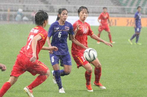 Nữ Việt Nam 2-1 Nữ Thái Lan: Đòi nợ thành công, VN vào bán kết Asiad