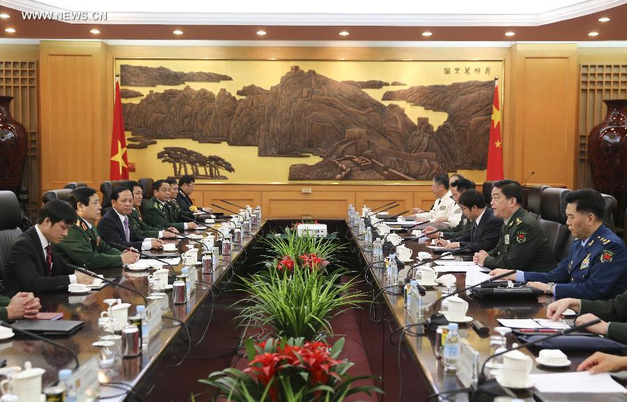 Báo Trung Quốc đưa tin về chuyến thăm của Bộ trưởng Quốc phòng VN
