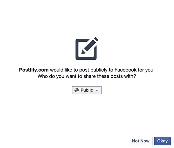 Postfity: Ứng dụng hẹn giờ post trên Facebook 8