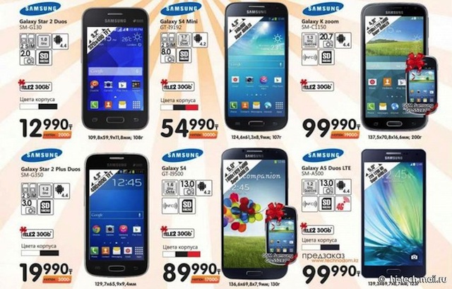 Lộ giá bán điện thoại Samsung Galaxy A5 6