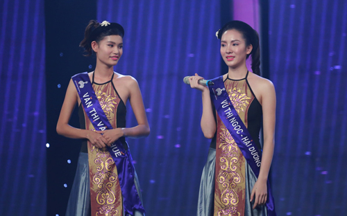 Hoa khôi áo dài Việt Nam thí sinh “đơ người” vì không biết ứng xử 7