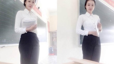 Chân dung cô giáo 9X xinh đẹp được học trò phong “hotgirl Hàn Quốc”