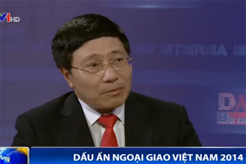 PTT Phạm Bình Minh: “Năm 2015 sẽ tiếp tục làm rõ tình hình ở Biển Đông” 4