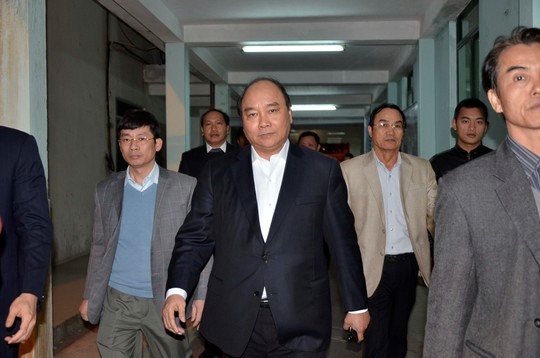 Phó thủ tướng Nguyễn Xuân Phúc thăm ông Nguyễn Bá Thanh