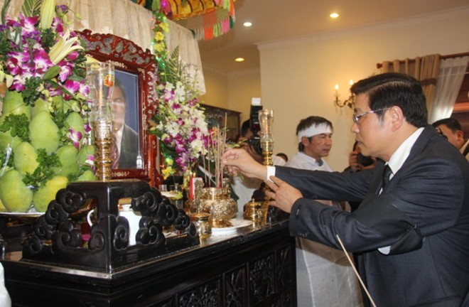 Bắt đầu lễ viếng ông Nguyễn Bá Thanh