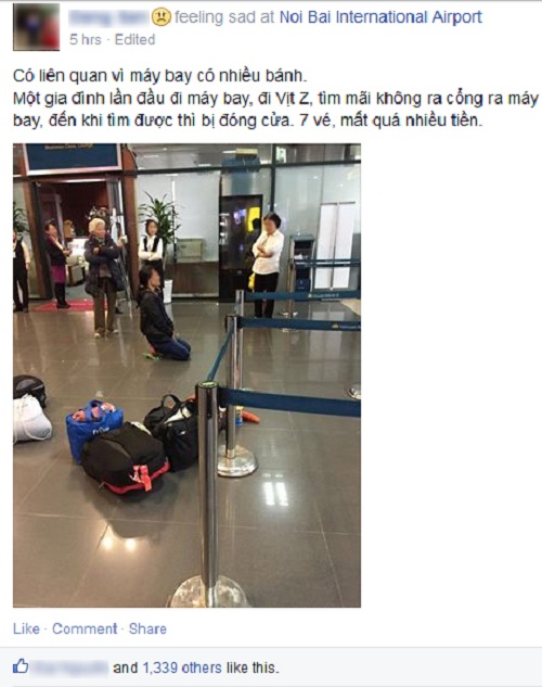Hành khách quỳ lạy tại sân bay Nội Bài: Nội tình sự việc 4