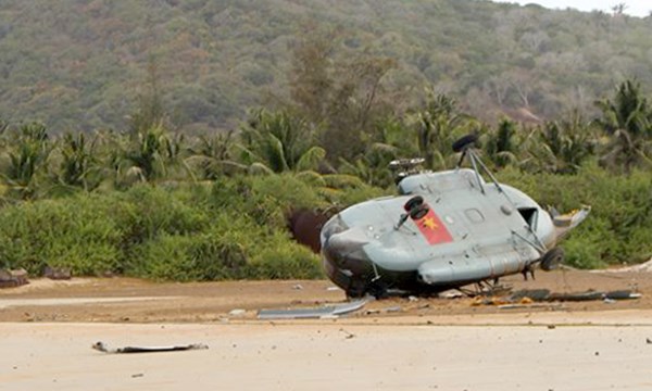 Phút máy bay MI-8 rơi ở đảo Phú Quý qua lời kể của nhân chứng
