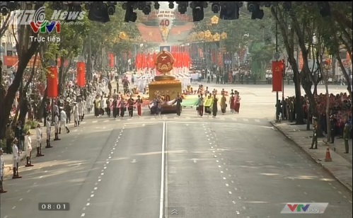 Trực tiếp: Lễ diễu binh, diễu hành kỷ niệm 40 năm giải phóng miền Nam thống nhất đất nước 37