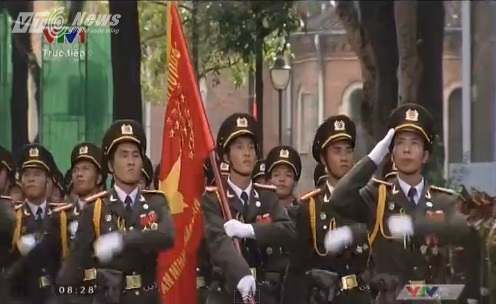 Trực tiếp: Lễ diễu binh, diễu hành kỷ niệm 40 năm giải phóng miền Nam thống nhất đất nước 13