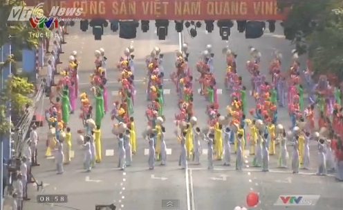 Trực tiếp: Lễ diễu binh, diễu hành kỷ niệm 40 năm giải phóng miền Nam thống nhất đất nước 1