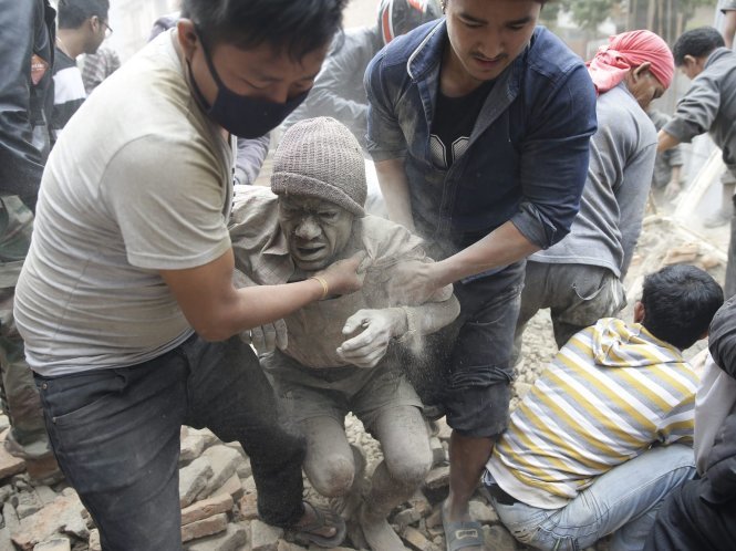 Nepal lại rung chuyển vì động đất mạnh 7,4 độ Richter 2