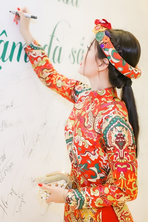 Hoa hậu Triệu Thị Hà trở thành đại sứ dự án UNESCO 5