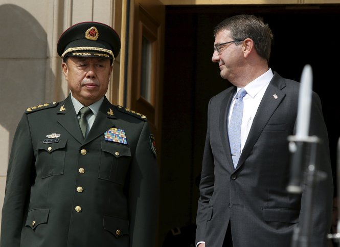 Tiếp tướng Trung Quốc, lập trường của Mỹ về Biển Đông vẫn cứng 1