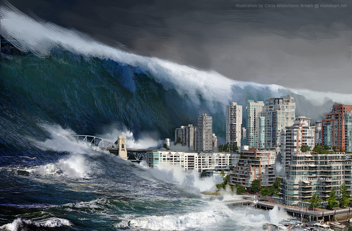 Mỹ cảnh báo sắp xảy ra siêu động đất và sóng thần ở Thái Bình Dương 1