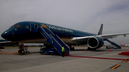 Máy bay A350 của Vietnam Airlines phải quay đầu vì cảnh báo giả