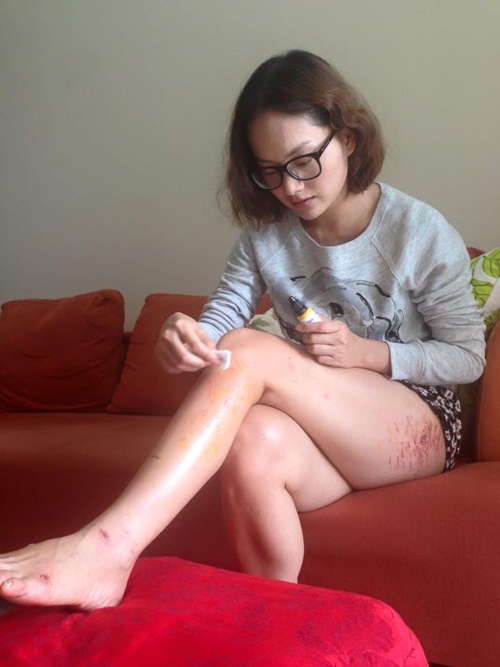 Facebook sao Việt: Hương Tràm lo Facebook sao Việt: Hương Tràm lo