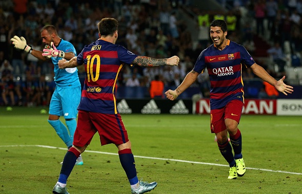  Messi lập cú đúp, Barca giành Siêu cúp châu Âu kịch tính 1