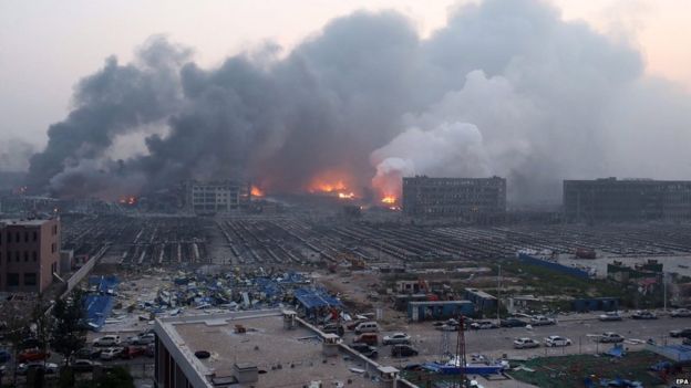 Vụ nổ kinh hoàng tại Trung Quốc: Hơn 700 người thương vong 1
