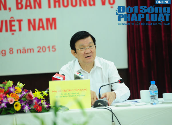 Chủ tịch nước Trương Tấn Sang: Cần tiếp tục nâng cao vai trò của Hội Luật gia VN 1