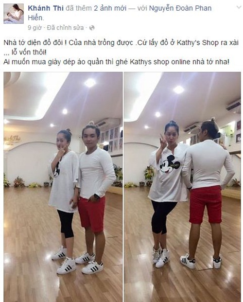 Facebook sao Việt: Quang Lê đăng ảnh thân mật với bạn gái hot girl 4