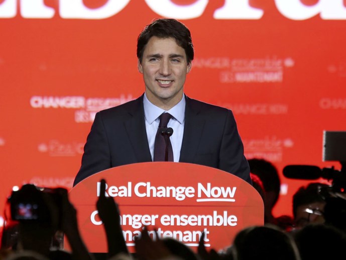 Chân dung tân thủ tướng điển trai của Canada 6 Chân dung tân thủ tướng điển trai của Canada 6