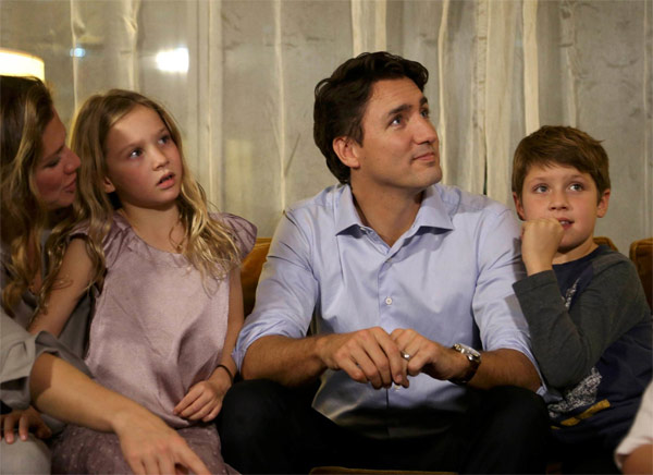 Chân dung tân thủ tướng điển trai của Canada 8 Chân dung tân thủ tướng điển trai của Canada 8