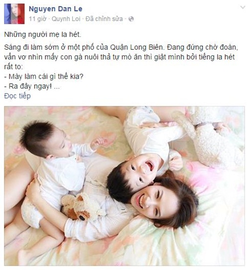 Facebook sao Việt:  Khánh Thi khoe con trai bụ bẫm, đáng yêu 3