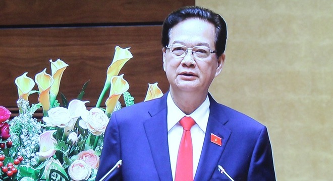 Thủ tướng Nguyễn Tấn Dũng trả lời chất vấn về tình hình phức tạp trên Biển Đông