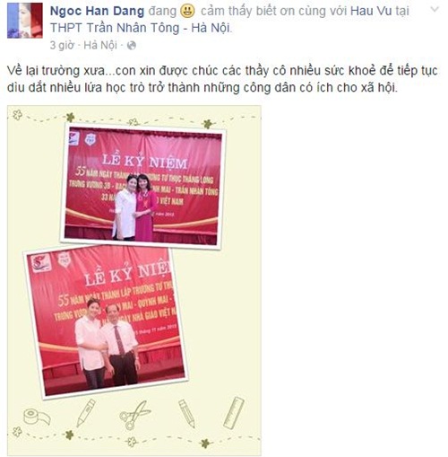 Facebook sao Việt: Hà Hồ và Phạm Hương khen ngợi nhau trên trang cá nhân 8