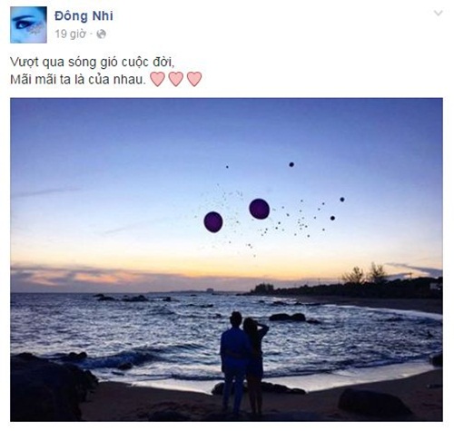 Facebook sao Việt: Khánh Thi bình yên nằm ngủ bên Kubi 14