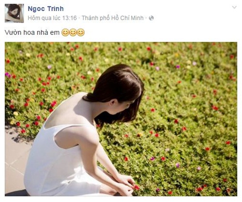 Facebook sao Việt: Angela Phương Trinh bất ngờ mặc váy cưới 11