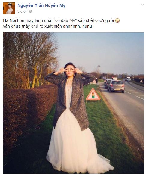Facebook sao Việt: Midu rạng rỡ sau tin đồn chia tay với Phan Thành 2