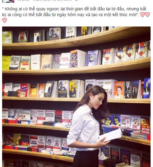 Facebook sao Việt: Phạm Hương bắt đầu khởi đầu mới sau cuộc thi HHHV 1 Facebook sao Việt: Phạm Hương bắt đầu khởi đầu mới sau cuộc thi HHHV 1