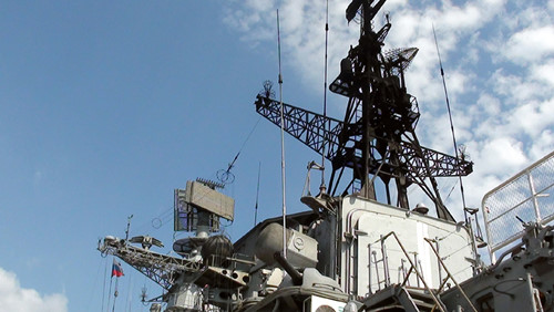Cận cảnh tàu chống hạm của Nga vừa cập cảng Tiên Sa