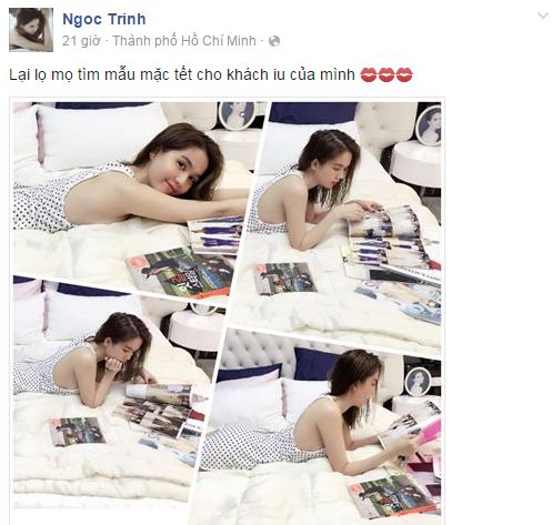 Facebook sao Việt: Ngọc Quyên khoe con trai mới sinh 2 Facebook sao Việt: Ngọc Quyên khoe con trai mới sinh 2