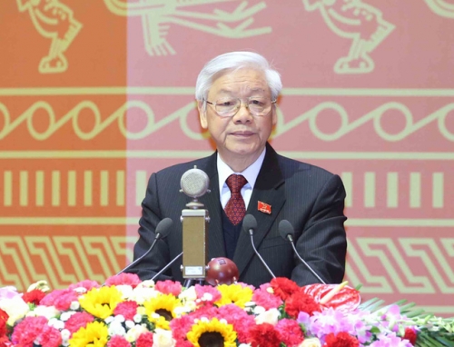 Giới thiệu đồng chí Nguyễn Phú Trọng tái cử Tổng Bí thư