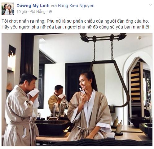 Facebook sao Việt: Nhan sắc 'một chín, một mười' của chị em Nhã Phương 2