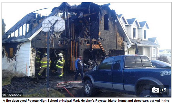 Mỹ: Học sinh phóng hỏa đốt nhà hiệu trưởng sau khi bị đình chỉ học