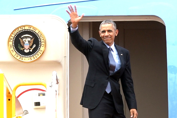 Tổng thống Mỹ Obama kết thúc chuyến thăm Việt Nam