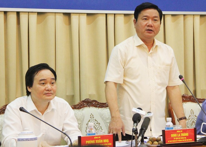 Ba kiến nghị của Bí thư Đinh La Thăng với Bộ trưởng Bộ Giáo dục
