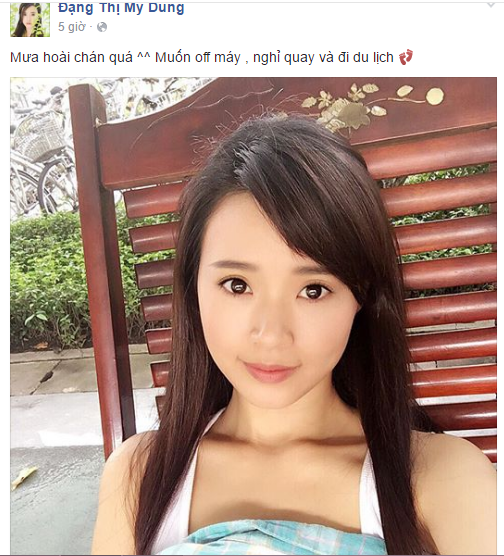 Facebook sao Việt: Hạ Vi đẹp dịu dàng, mong manh khoe bờ vai gợi cảm 8 Facebook sao Việt: Hạ Vi đẹp dịu dàng, mong manh khoe bờ vai gợi cảm 8