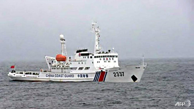 4 tàu hải cảnh Trung Quốc xông vào vùng biển tranh chấp với Nhật 1