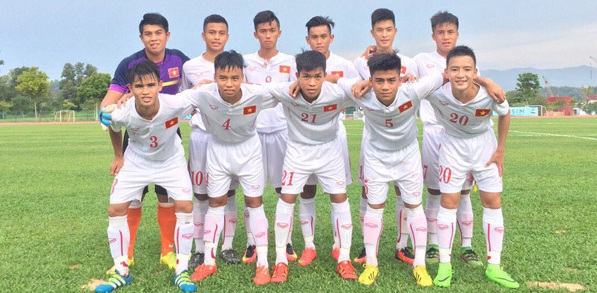 U16 Việt Nam có thể vào tứ kết giải U16 châu Á 2016 - ảnh 1 Hình ảnh U16 Việt Nam có thể vào tứ kết giải U16 châu Á 2016 số 1