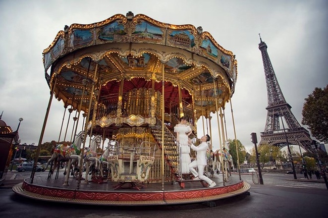 Bộ ảnh cưới tuyệt đẹp của vợ chồng Trấn Thành chụp tại Paris 8 Bộ ảnh cưới tuyệt đẹp của vợ chồng Trấn Thành chụp tại Paris 8